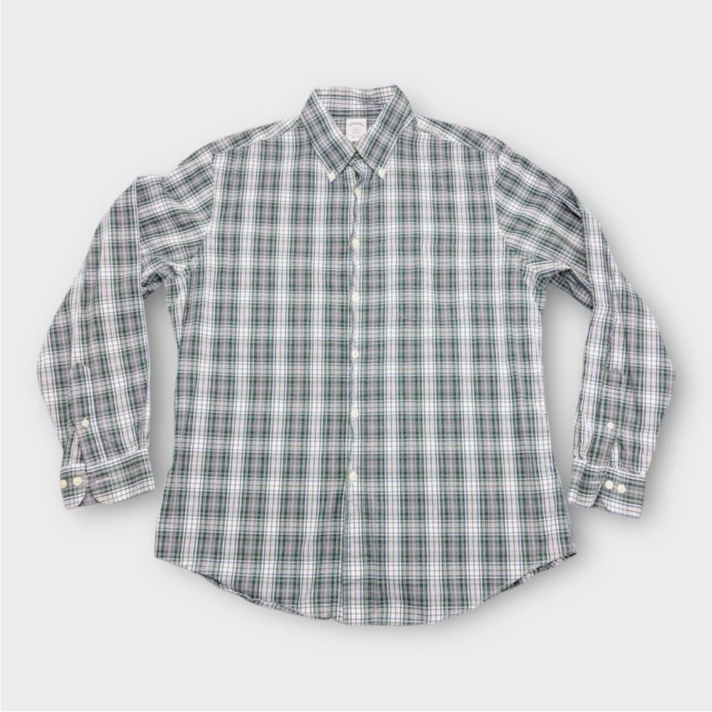 Brooks Brothers Regent 1818 The Original Polo Mens Size Large Button Down Shirt